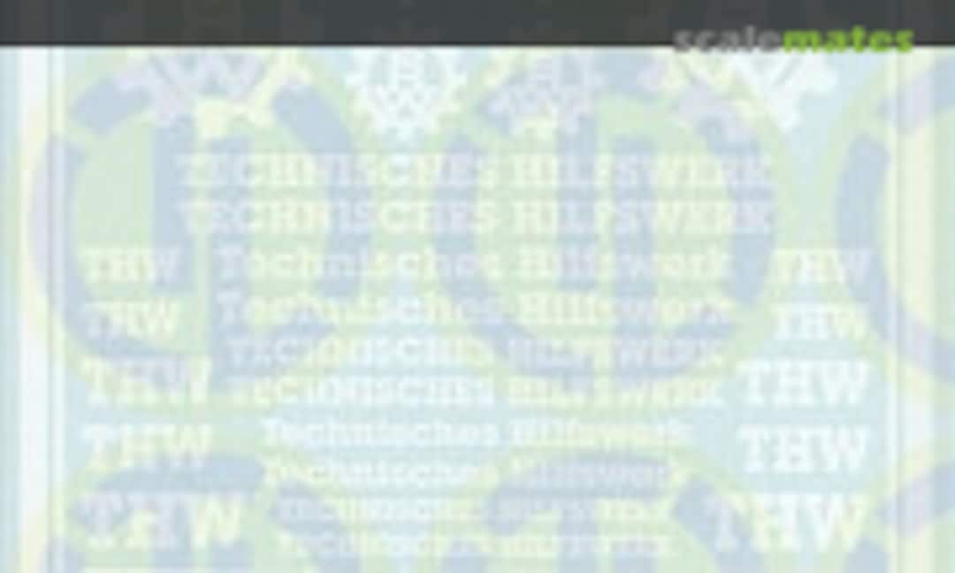 1:35 THW-Beschriftungen - Weiss (TL-Modellbau 2591) 2591