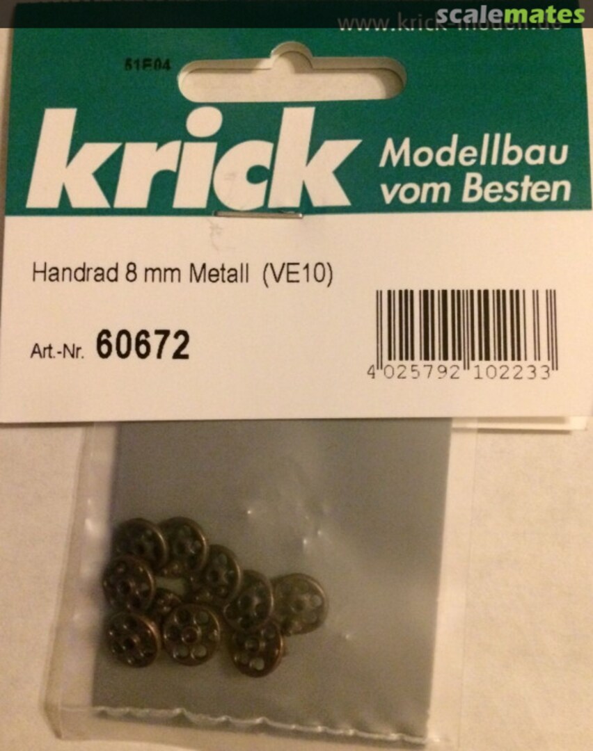 Boxart Handrad 8 mm Metall (VE10) 60672 Krick Boxart Handrad 8 mm Metall (VE10) 60672 Krick
