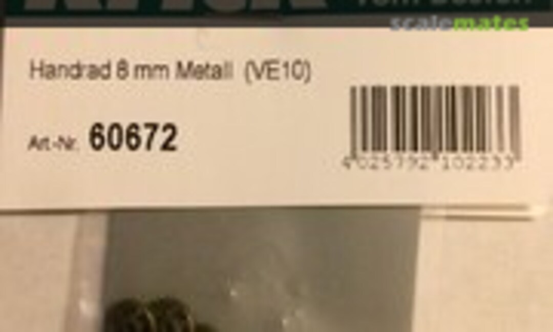No Handrad 8 mm Metall (VE10) (Krick 60672)