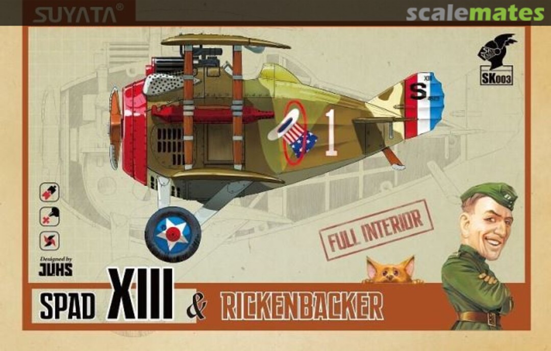 Boxart Spad XIII & Rickenbacker SK003 Suyata Boxart Spad XIII & Rickenbacker SK003 Suyata