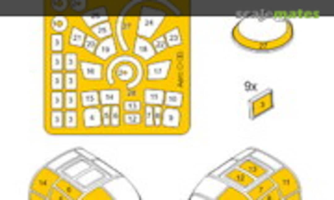 1:48 Siebel Si 204E / Aero C-3B (Special Mask 100-M48008) 100-M48008
