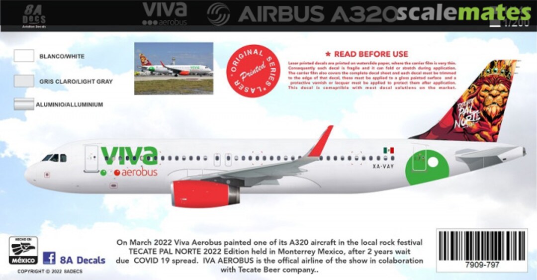 Boxart Airbus A320 7909-797 8aDecs Boxart Airbus A320 7909-797 8aDecs