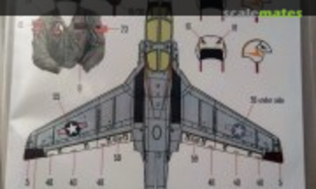 1:72 the "VAQ-134 Garudas" in "The Final Countdown" (HungAeroDecals E721004)