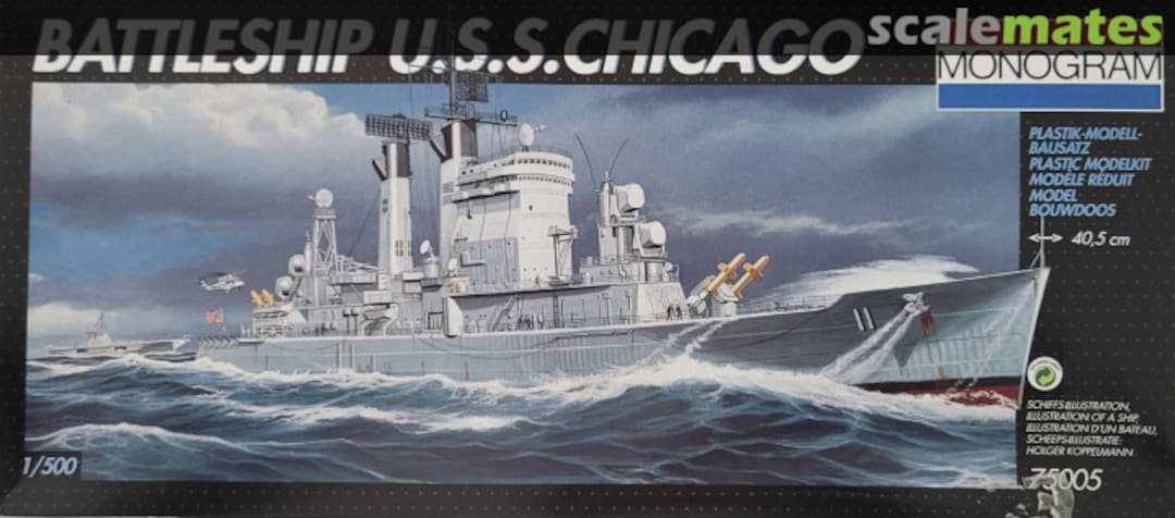 Boxart Battleship U.S.S. Chicago 75005 Monogram Boxart Battleship U.S.S. Chicago 75005 Monogram