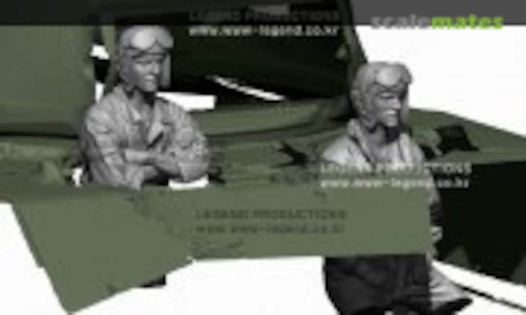 1:72 WW2 US Tank Driver & Bow Gunner 1:72 (Legend Productions LA7226) LA7226