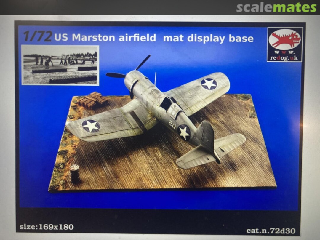 Boxart US MARSTON AIRFIELD MAT DISPLAY BASE 72d30 ReDogUK