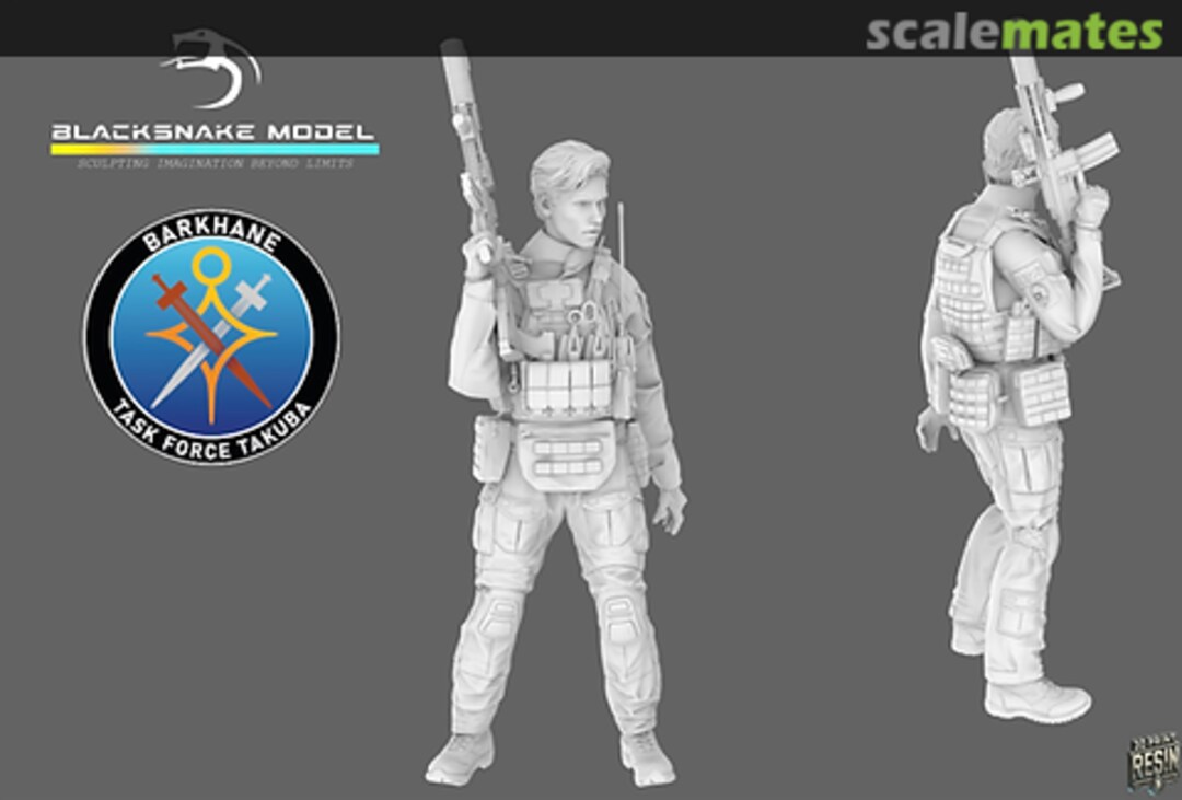 Boxart Figurine 10 Operation Barkhane Task Force Takuba FR-10 BlackSnake Model Boxart Figurine 10 Operation Barkhane Task Force Takuba FR-10 BlackSnake Model