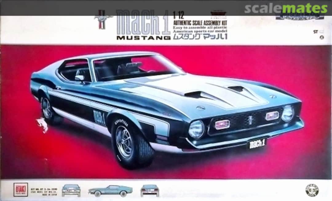 Boxart Mustang Mach 1 OT3-36-3500 Otaki Boxart Mustang Mach 1 OT3-36-3500 Otaki