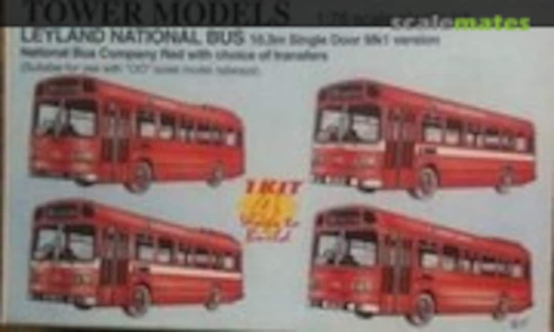 1:76 Leyland National Bus NBC Red Version (Tower Models TB12) TB12