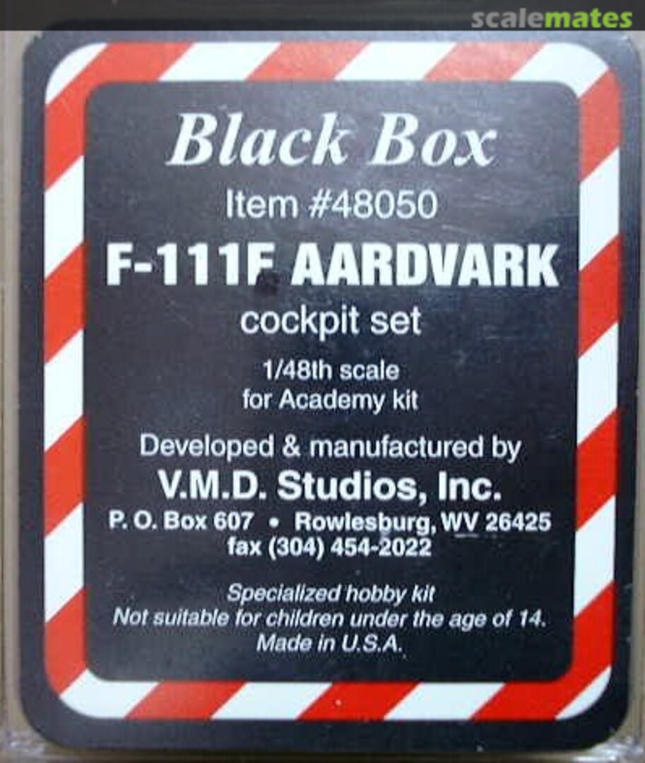 Boxart F-111F Aardvark cockpit set 48050 Black Box Boxart F-111F Aardvark cockpit set 48050 Black Box