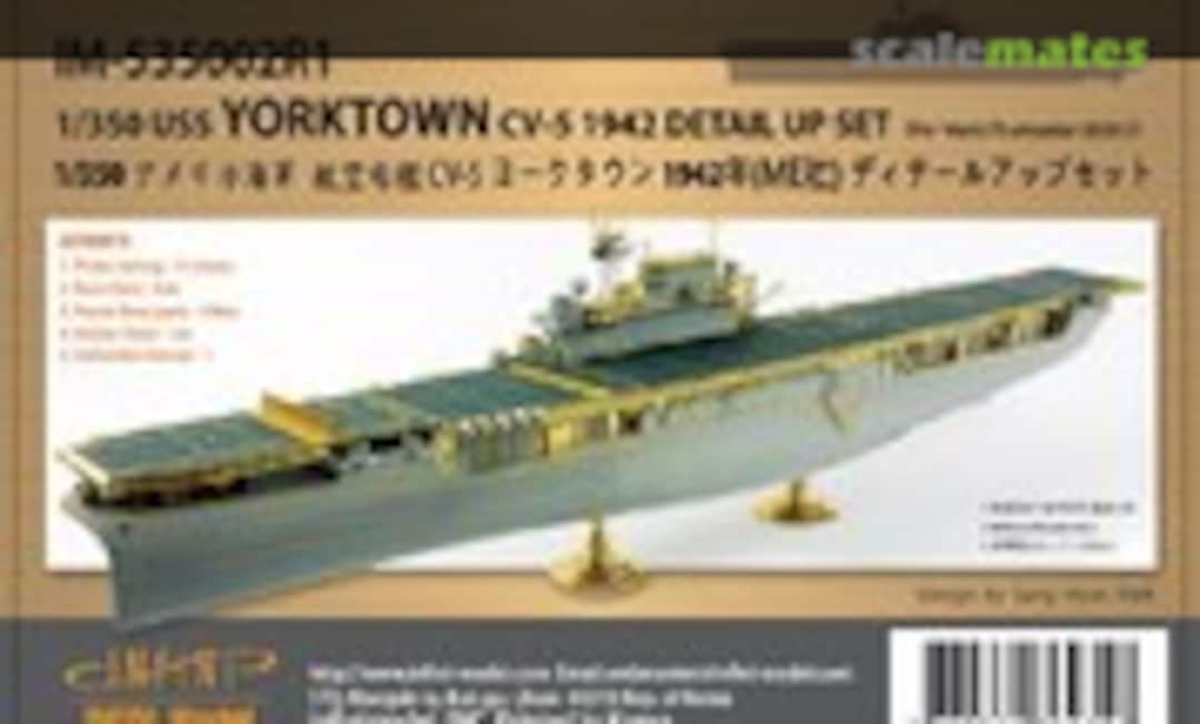 1:350 USS Yorktown CV-5 1942 Detail-Up Set (INFINI Model IM-535002R1) IM-535002R1