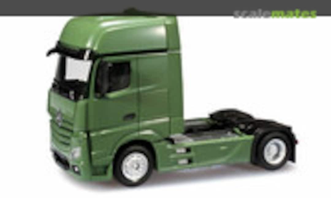 Mercedes-Benz Actros Gigaspace rigid tractor, reseda green (Herpa 159173-003)