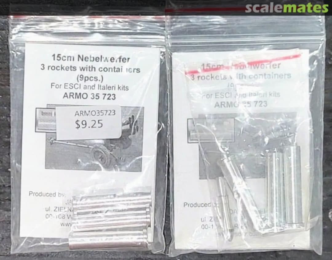 Boxart 15cm Nebelwerfer (Ammunition and Containers) 35723 Armo Boxart 15cm Nebelwerfer (Ammunition and Containers) 35723 Armo