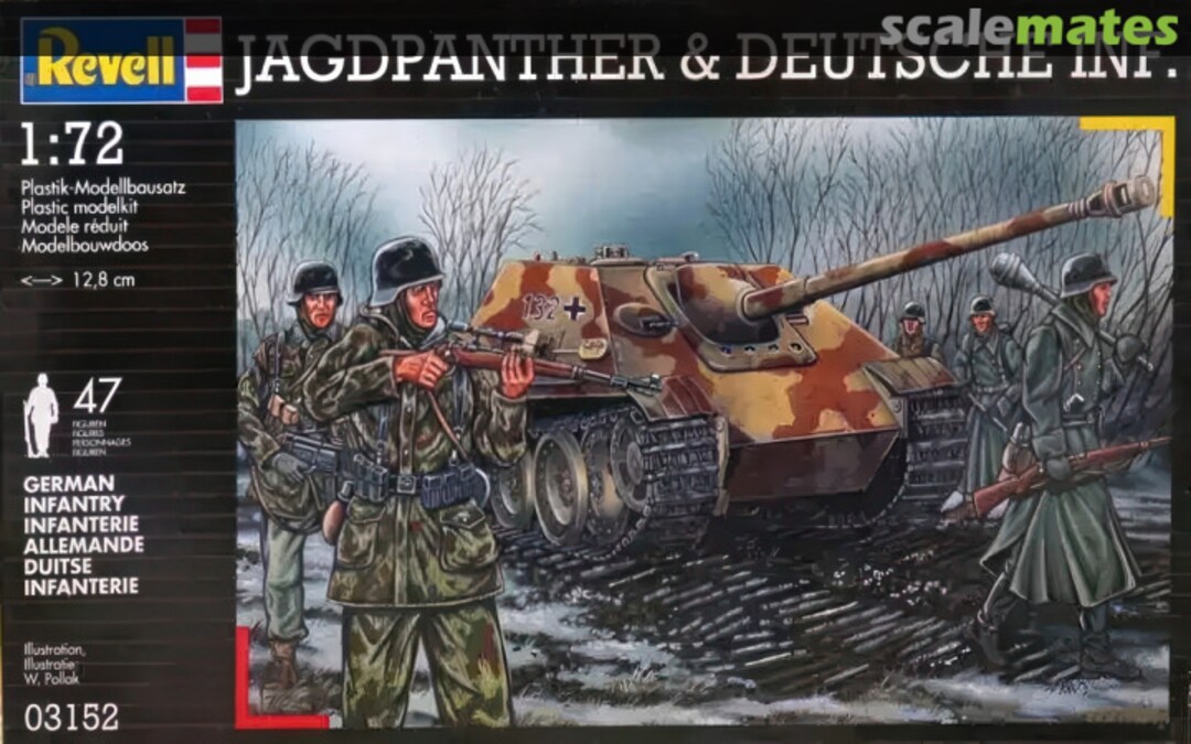 Boxart Jagdpanther & Deutsche Infanterie 03152 Revell Boxart Jagdpanther & Deutsche Infanterie 03152 Revell