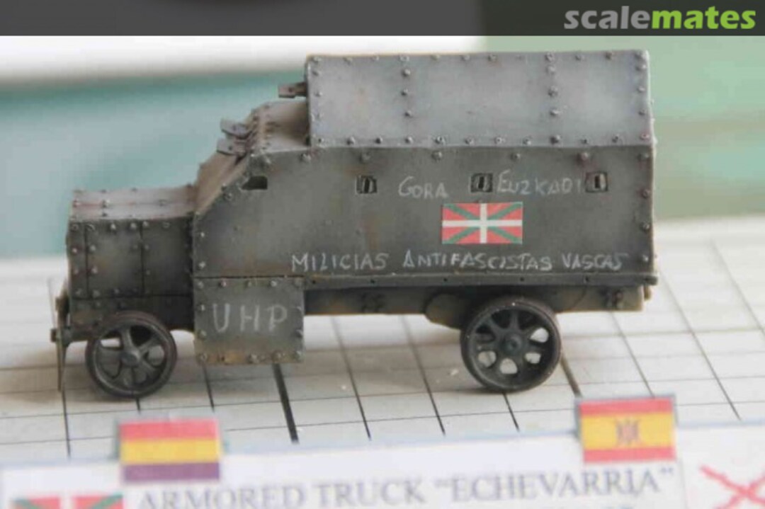 Boxart Tiznao Armored "Echevarría" 1936-1939 SCW001 PANZER GARAGE Boxart Tiznao Armored "Echevarría" 1936-1939 SCW001 PANZER GARAGE