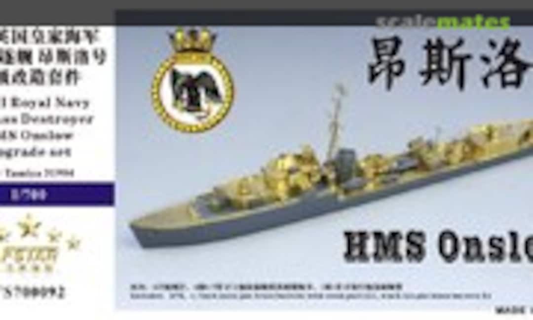 1:700 WWII Royal Navy O Class Destroyer HMS Onslow Upgrade Set (Five Star Model FS700092) FS700092