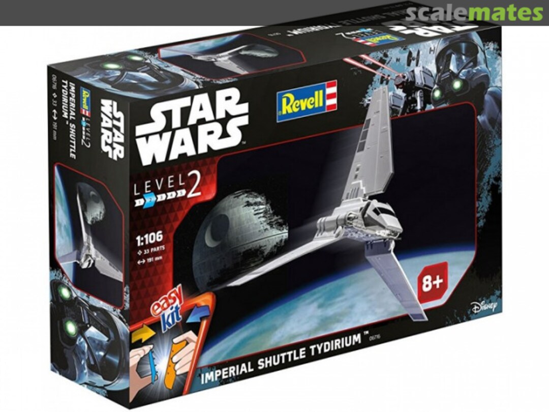Boxart Imperial Shuttle Tydirium 06716 Revell