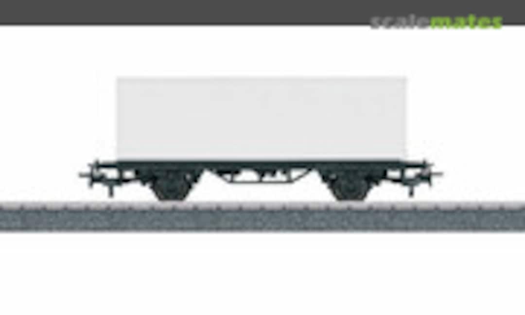 Container car for Painting (paint pens included) - start up (Märklin 44810)