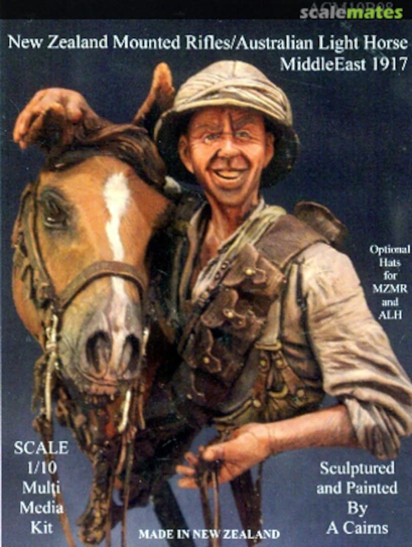 Boxart New Zealand Mounted Rifles/Australian light Horse Middle East 1917 ACM10B08 AC Models