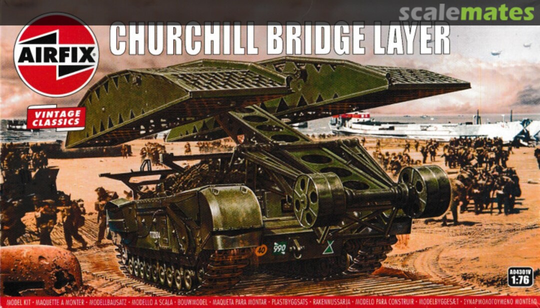 Boxart Churchill Bridge Layer A04301V Airfix Boxart Churchill Bridge Layer A04301V Airfix