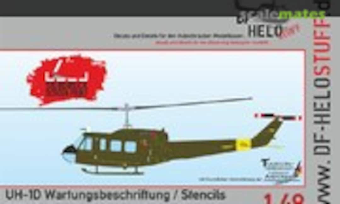 1:48 UH-1D stencils (Heer/Luftwaffe) (DF HeloStuff DF33048) DF33048