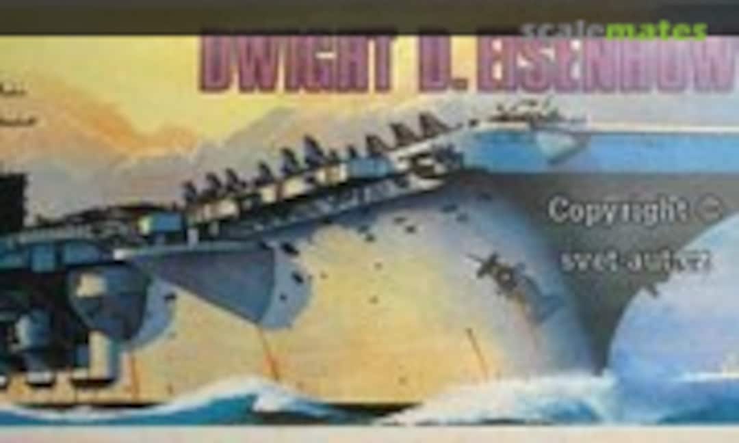 1:1100 Dwight D. Eisenhower CVN-69 (FADA XIEDA )