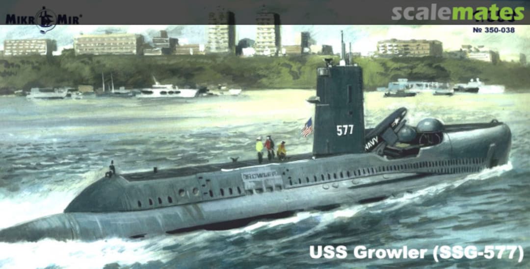 Boxart USS Growler SSG-577 350-038 MikroMir