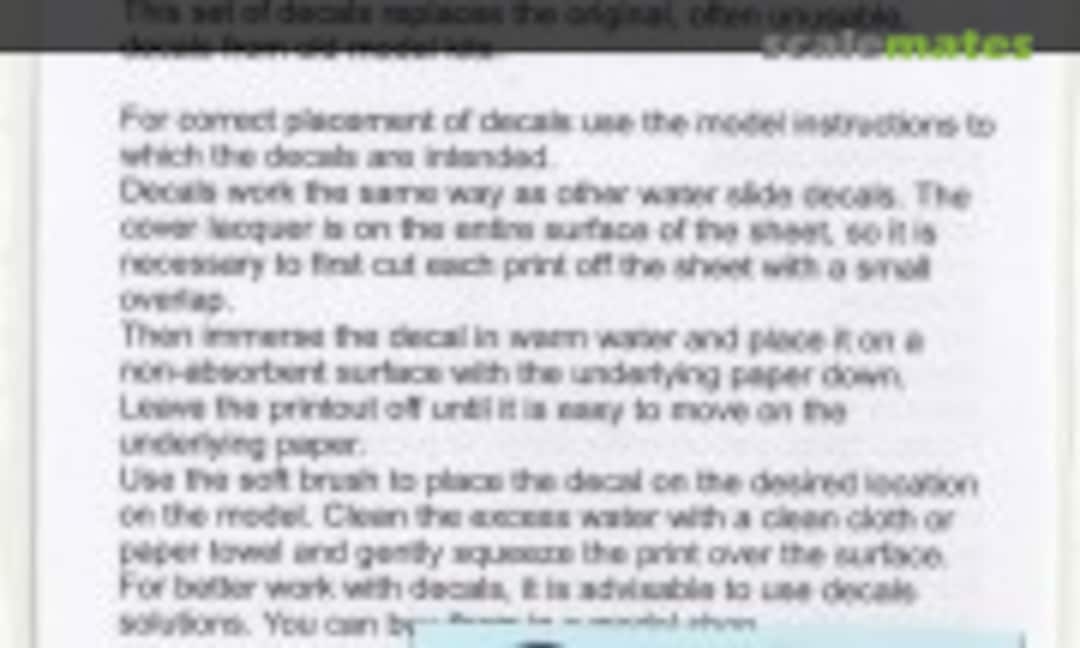 1:72 P-51A / Mustang II Frog F247 (APC Decals APCR72051) APCR72051