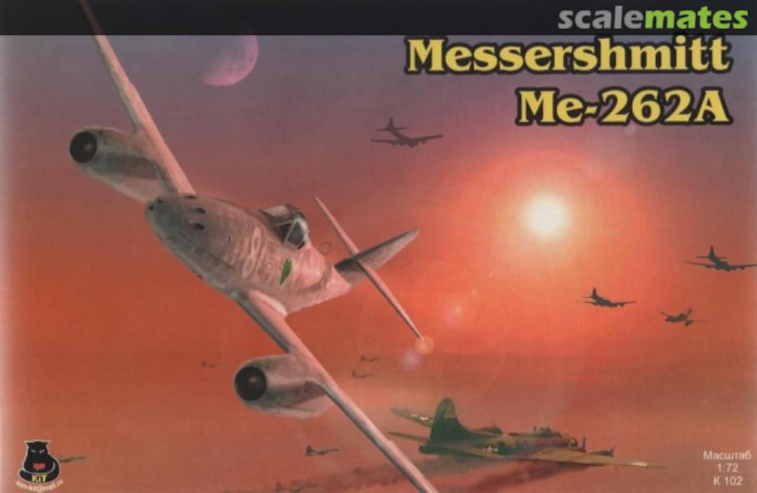 Boxart Messerschmitt Me 262 A K 102 Iom-Kit Boxart Messerschmitt Me 262 A K 102 Iom-Kit