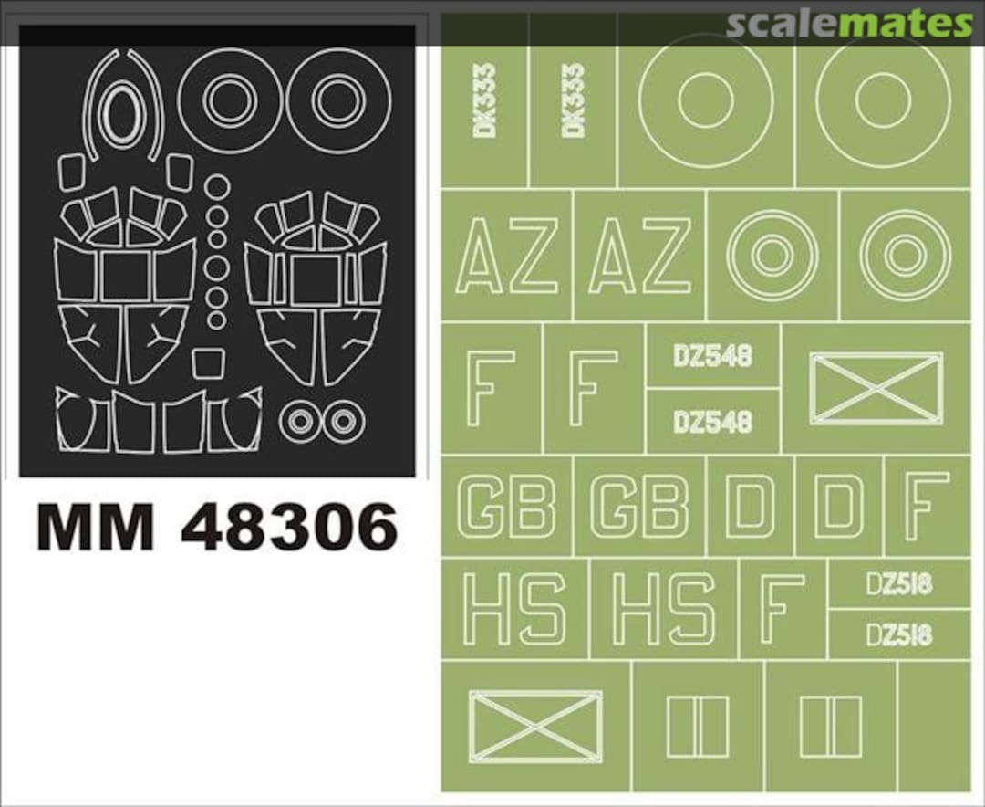 Boxart DH 98 Mosquito B MkIV MM48306 Montex Boxart DH 98 Mosquito B MkIV MM48306 Montex