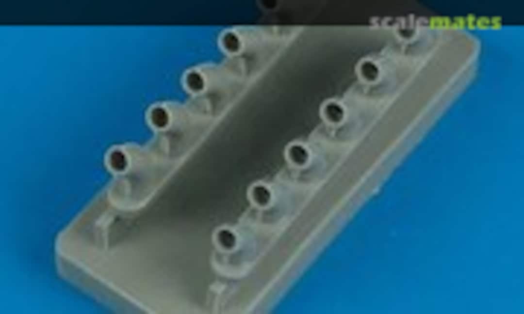 1:48 P-40B Warhawk - Exhaust (Quickboost QB 48 317) QB 48 317