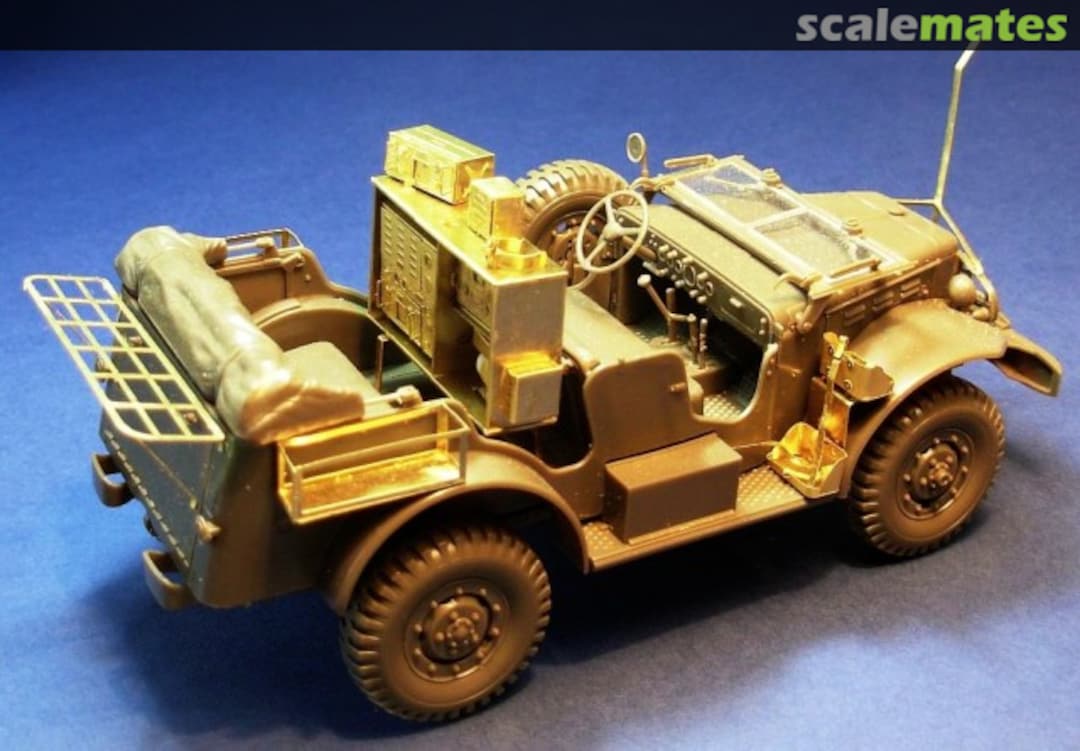 Boxart WC-58 command car SCR-193 radio with cabinet +accessories GM35008 Minor Boxart WC-58 command car SCR-193 radio with cabinet +accessories GM35008 Minor