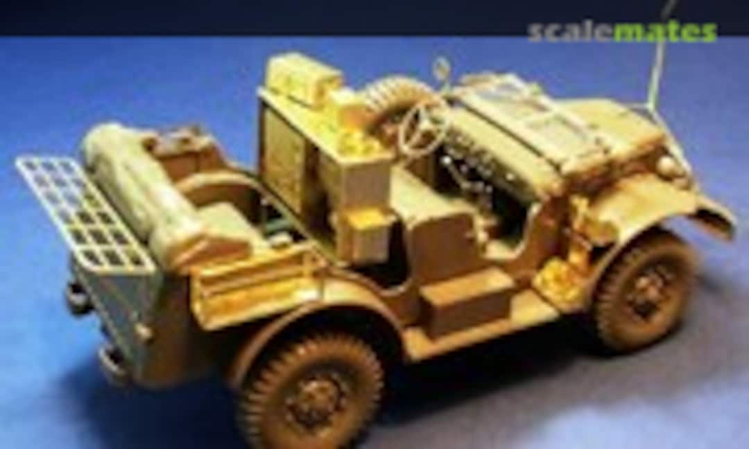 1:35 WC-58 command car SCR-193 radio with cabinet +accessories (Minor GM35008) GM35008