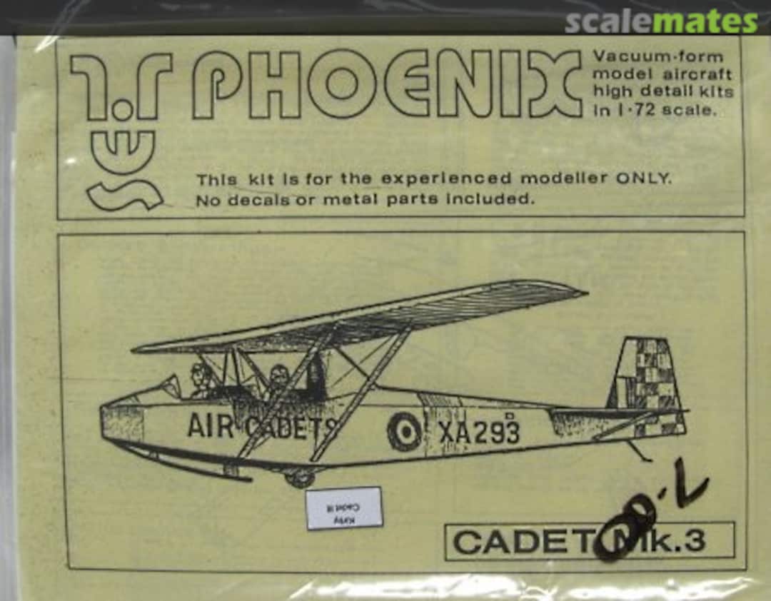 Boxart Cadet Mk.3 P002 Phoenix Models Boxart Cadet Mk.3 P002 Phoenix Models