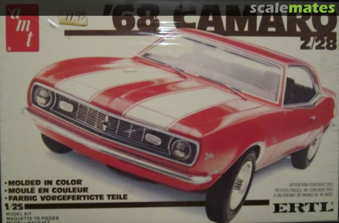 Boxart '68 Camaro Z/28 3106 AMT/ERTL