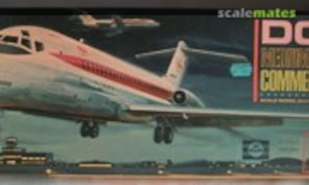 1:72 DC-9 Medium Distance Commercial Jet (Aurora Netherlands 356)