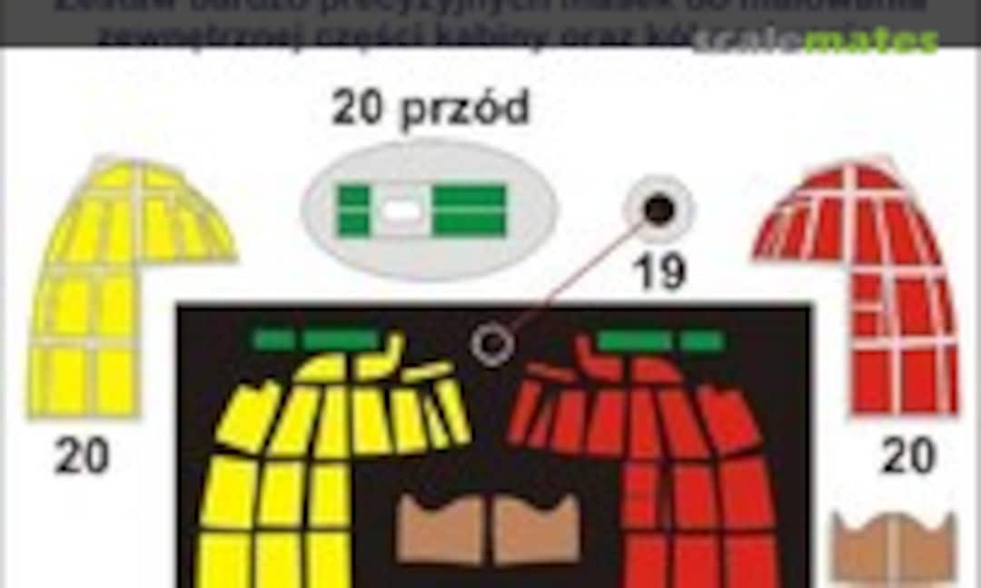 1:72 PZL P-37A/B Łoś (Pmask PK72052) PK72052