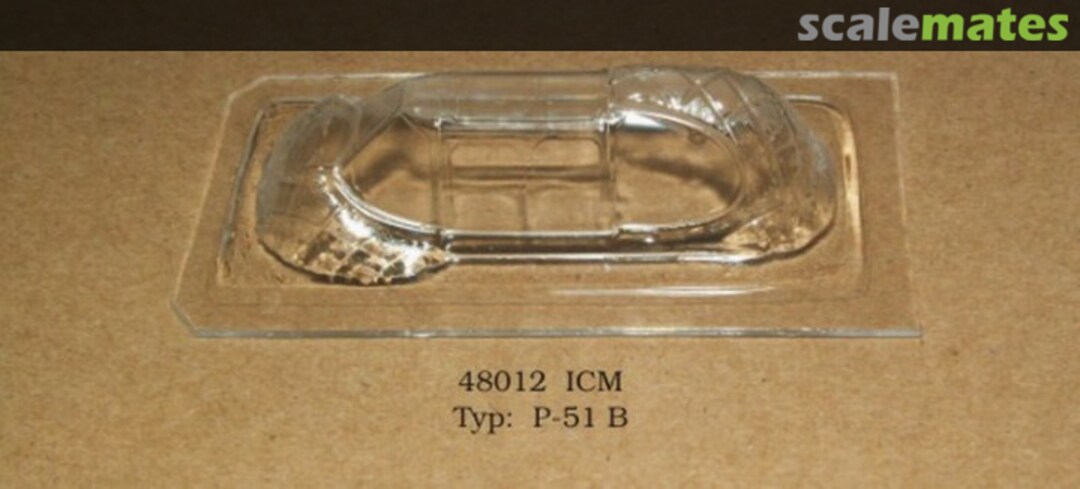 Boxart Canopy - P-51B Mustang (ICM kit) 48012 Rob-Taurus Boxart Canopy - P-51B Mustang (ICM kit) 48012 Rob-Taurus