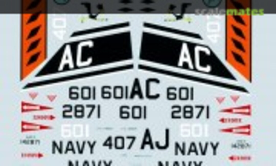1:48 USN A4D-2 (A-4B) Skyhawks (SuperScale International 48-763) 48-763