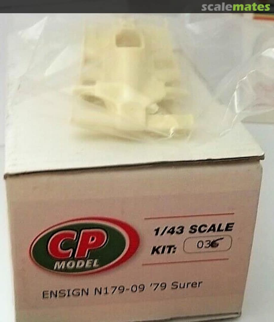 Boxart Ensign N179 CPM036 CP Model Boxart Ensign N179 CPM036 CP Model