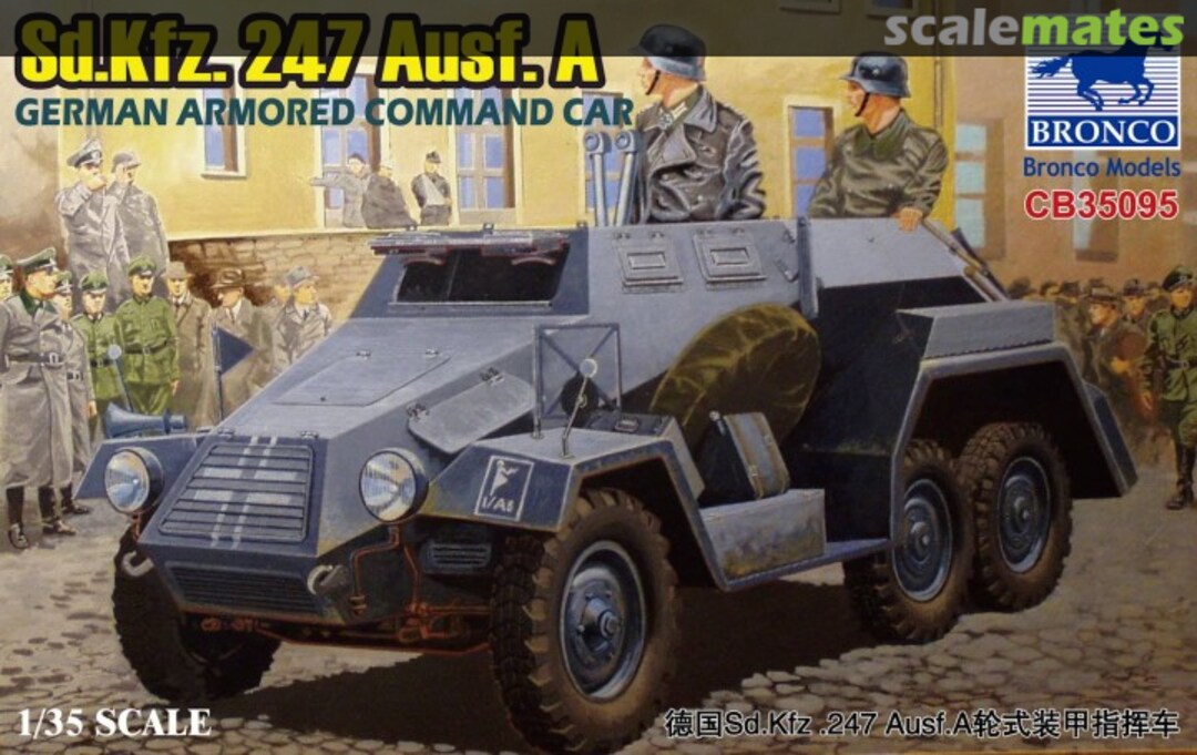 Boxart Sd.Kfz. 247 Ausf. A CB35095 Bronco Boxart Sd.Kfz. 247 Ausf. A CB35095 Bronco