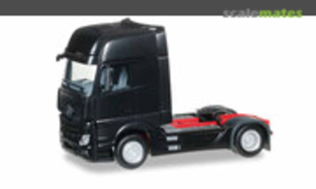 Mercedes-Benz Actros Gigaspace rigid tractor, black (Herpa 159173-005)