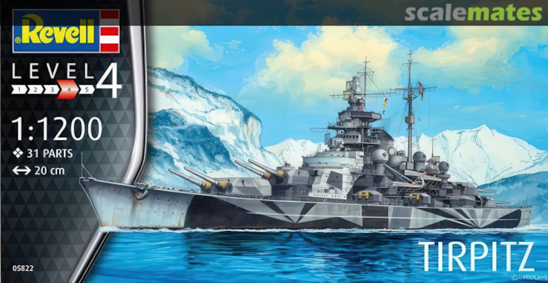 Boxart Tirpitz 05822 Revell