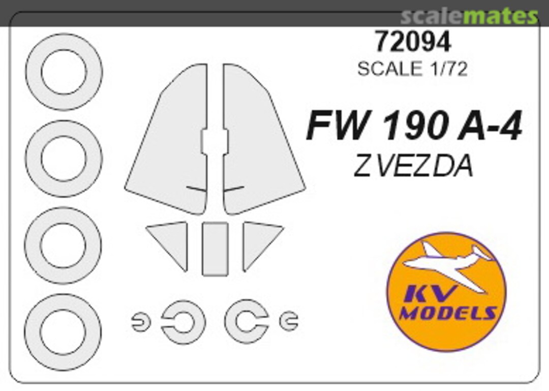 Boxart FW-190A4 72094 KV Models Boxart FW-190A4 72094 KV Models