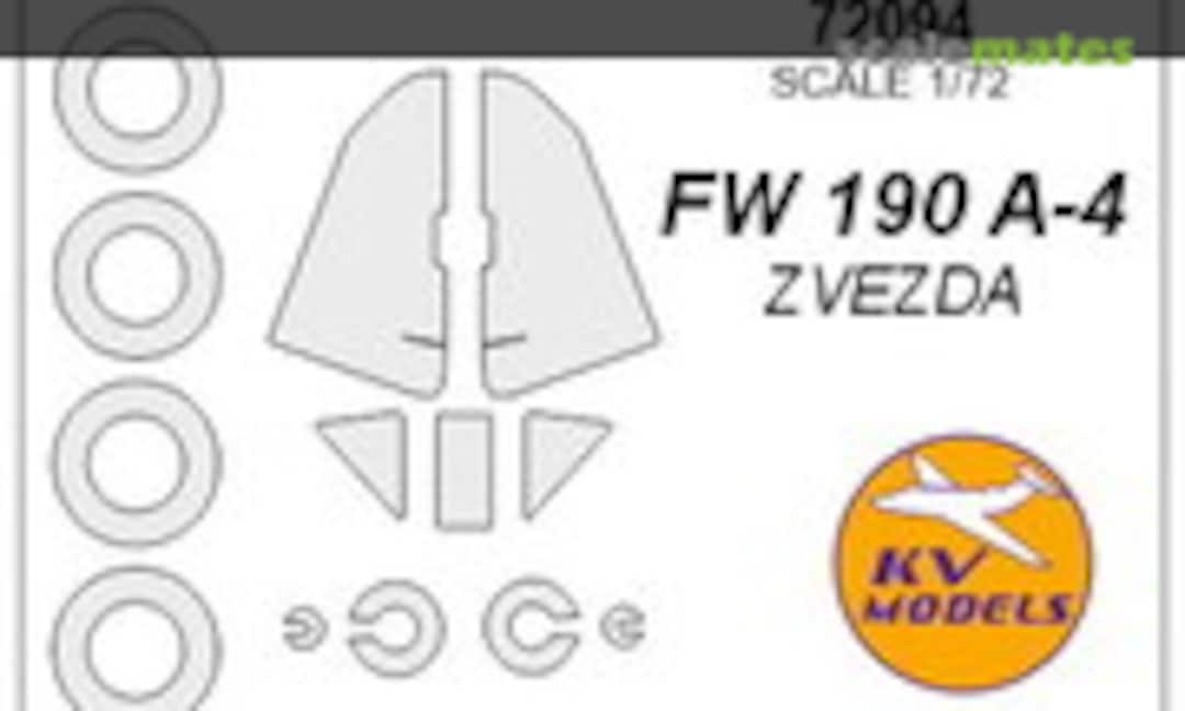 1:72 FW-190A4 (KV Models 72094) 72094