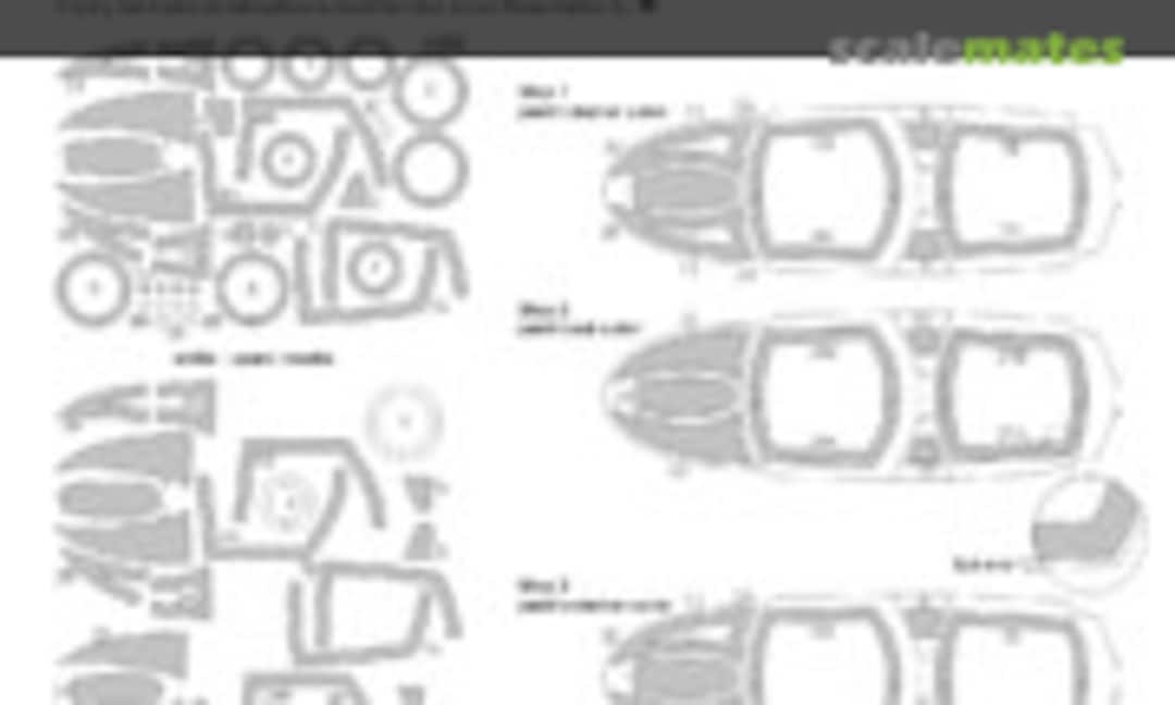 1:48 F-4 J/S Phantom II ADVANCED kabuki masks (New Ware NWAM0331) NWAM0331