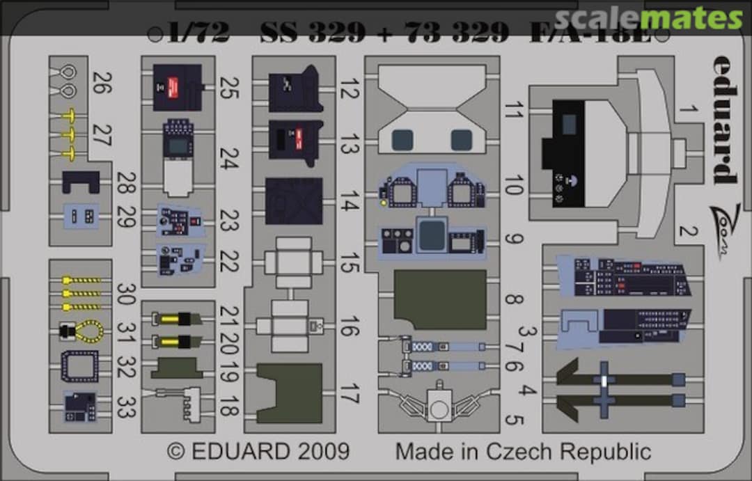 Boxart F/A-18E S.A. SS329 Eduard Boxart F/A-18E S.A. SS329 Eduard