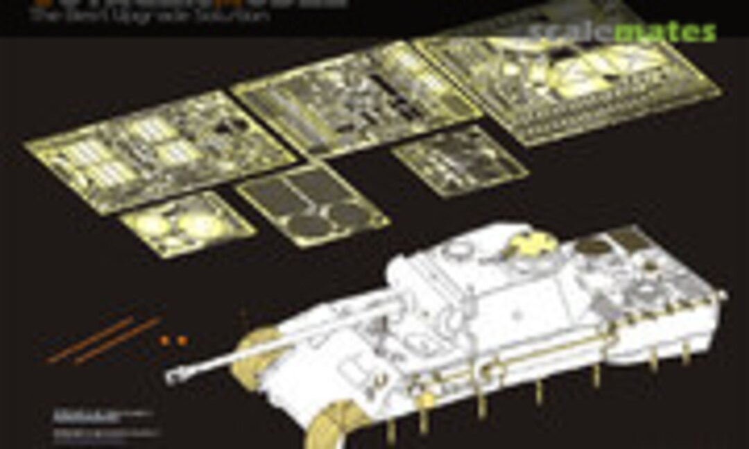 1:35 WWII German Panther D Tank Late Version Basic (Voyager Model PE35983) PE35983