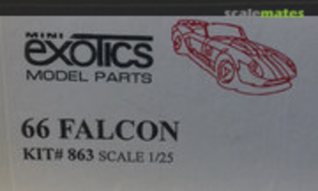 1:25 66 Falcon (Mini Exotics 863) 863