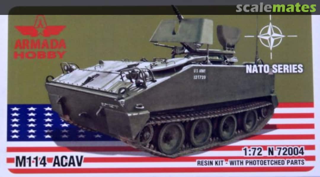 Boxart M114 ACAV N72004 Armada Hobby Boxart M114 ACAV N72004 Armada Hobby